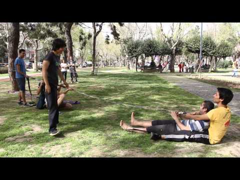 Slackline istanbul- Humanline