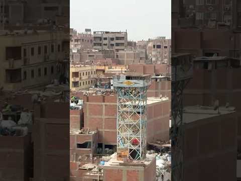 Güvercin Kuleleri Kahire'nin Çöp Şehri'de Gökdelenler Gibi Yükseliyor