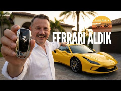 78 Milyona Ferrari Aldık - California | Amerika Gezisi 🇺🇸