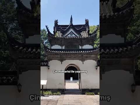 Şangay'ın En Eski Camii - Çin Mimarisiyle Yapılmış