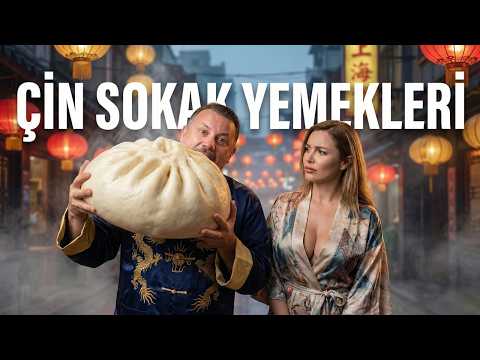 Sırp Kızlarla Çin Sokak Yemeklerini Denedik - Şangay 🇨🇳