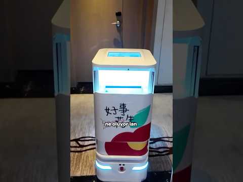 Çin'deki Robot Kuryeler 😄 Chongqing