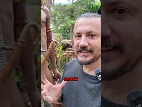 Orasına Kabak Takan Savaşçı Dani Kabilesi Erkekleri 🤯 #papua