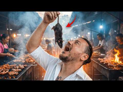 Kedi, Köpek ve Fare Yiyorlar | Tomohon Ekstrem Pazarı - Sulawesi - Endonezya