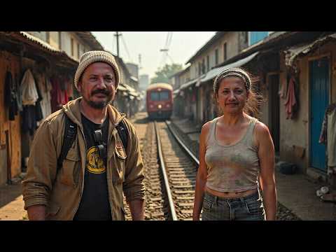 Tren Yolunda Yaşayan Evsizler | Cakarta (Endonezya)