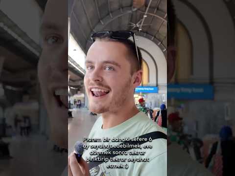 1 Sene Çalışıp Kazancıyla Dünya Gezen Hollandalı Genç - Cakarta | Endonezya #jakarta