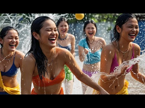 Tayland’da Songkran - Su Festivali - Phuket Adası