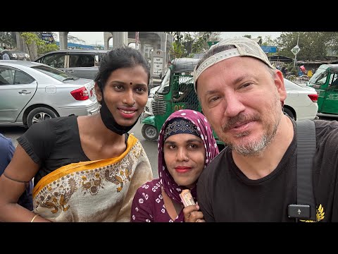 Bangladeş'in Trans Dilencileri Hijralar | Dakka 