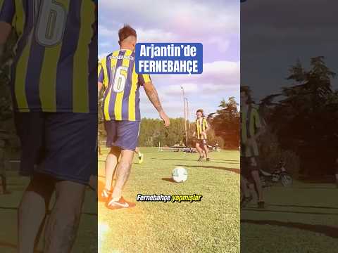 Arjantin'de Fernebahce takımı kurdular. Fenerbahçe Aşığı Arjantinliler
