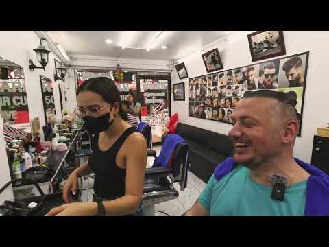 Pattaya'da Çılgın Berber Dükkanı  - Tayland Gezisi
