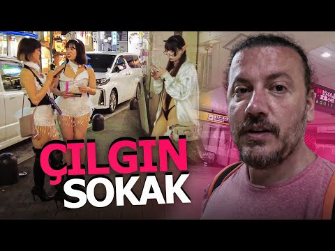 Tokyo'da Shinjuku ve Genelev Sokağı - Japonya Gece Hayatı 🇯🇵