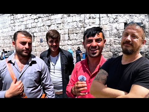 TÜRKÇE KONUŞARAK SURİYE'DE GEZİYORUZ! Suriye Türkmenleri ve Emevi Camii - Şam