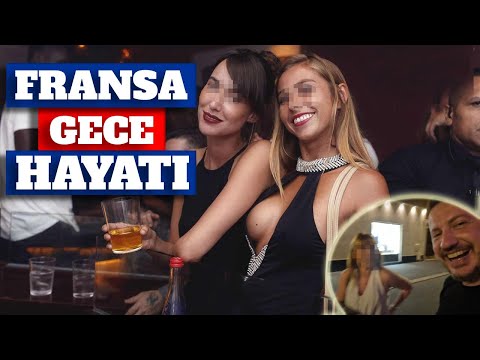 Fransa Gece Hayatı | Fransız Rivierası ~ Nice 🇫🇷