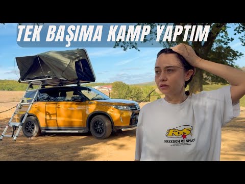 Tek Başıma Kampa Gittim - Neler Oldu?