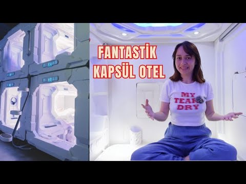 Fantastik Kapsül Otelde Kaldım🛸 - Üstelik Sadece 230 lira 😲 🚀