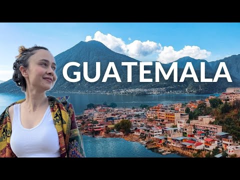 VOLKAN PATLAMASIYLA OLUŞAN GİZLİ CENNET - Guatemala LAKE ATITLAN