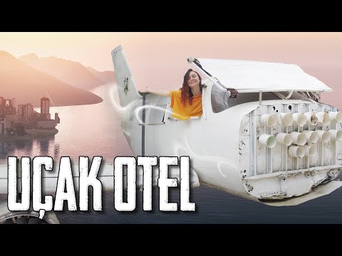 Meksika'da Uçak Otelde Kaldım!