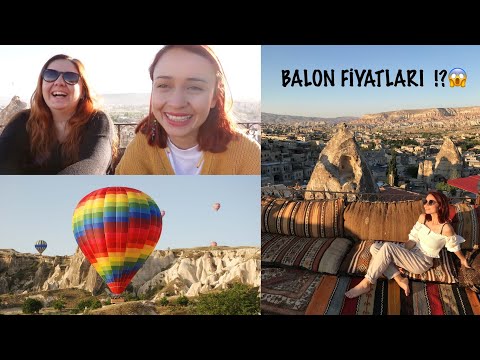 Kız Kıza Çılgın Kapadokya Tatilimiz🎈 Vadide Kayboldum🙄