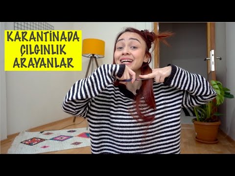 Saçlarımı Kendim Kesmeyi Denedim!  İşte Olanlar...