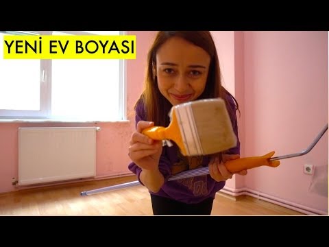 Yeni Evimi Kendim Boyadım🎈🏠 Bakın Nasıl Olmuş?