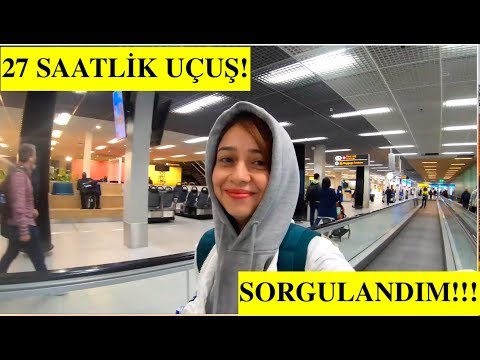 KÜBA'YA GİDİYORUM! BAŞIMA GELENLER- 27 Saatlik Uçuş, Sorgulandım!