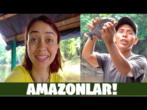 AMAZON ORMANLARINDA İLGİNÇ BİR GÜN GEÇİRDİK-  Pirana Avı