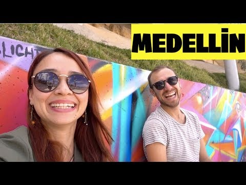 KOLOMBİYA'DA TÜRK ARKADAŞIMLA BULUŞTUM - Medellin Sokakları