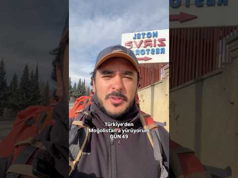 Türkiye’den Moğolistan’a Yürüyorum🚶🏻‍♂️‍➡️Gün 49 Kıç ❤️ #yürüyüş #seyahat #gezi #doğa #azerbaycan