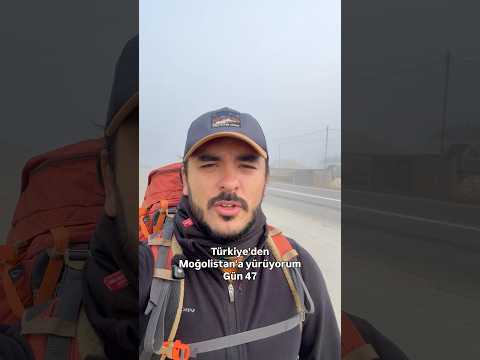 Türkiye’den Moğolistan’a Yürüyorum🚶🏾‍♂️‍➡️Gün 47 soğuk🥶 #seyahat #yürüyüş #gezi #doğa #azerbaycan