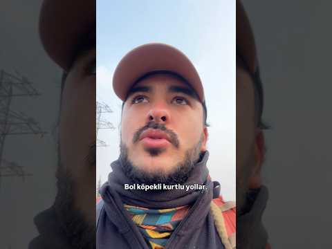 Türkiye’den Moğolistan’a Yürüyorum🚶🏾‍♂️‍➡️Gün 44 🐺...#köpek #doğa #yürüyüş #gezi #azerbaycan