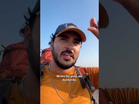 Türkiye’den Moğolistan’a Yürüyorum🚶🏾‍♂️‍➡️Gün 42 Polis #seyahat #yürüyüş #doğa #gezi #azerbaycan