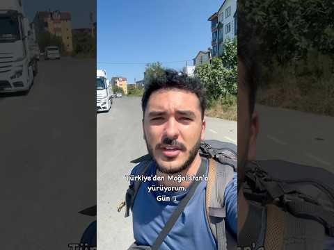 Türkiye’den Moğolistan’a yürüyorum 🚶🏿‍♂️‍➡️#dünyaturu #gezi #seyahat #yürüyüş #doğa
