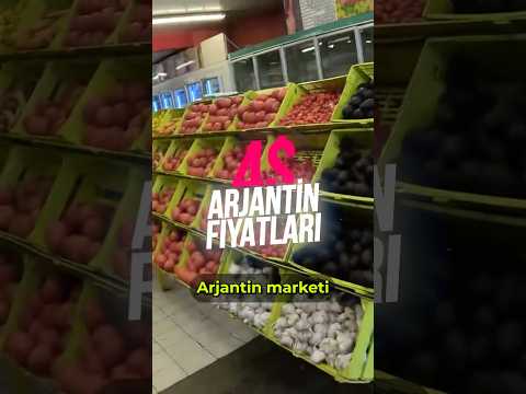 Ekonomik Krizde Market Fiyatları - Arjantin 💸