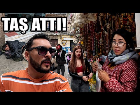 Bolivya'nın Tehlikeli Sokakları ve CADI PAZARI (Silahlar Patladı!)🇧🇴 ~653