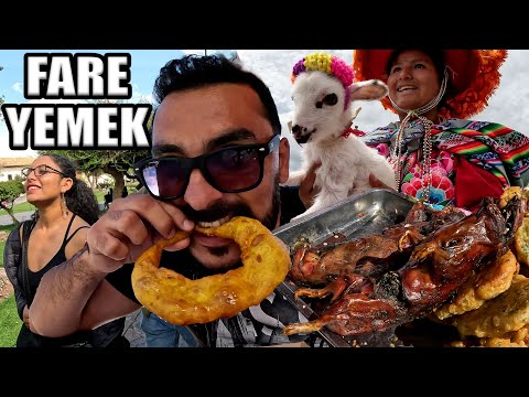 Peru Sokak Yemekleri - HAMSTER YİYORLAR! (Cusco Pazarı) 🇵🇪 ~646