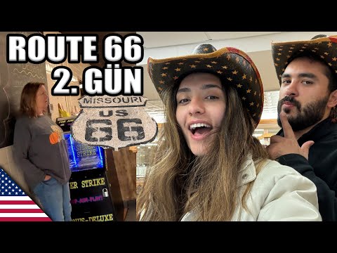 Yeni Eyalet Missouri ve Meramec Mağarası (Route 66 Devam) 🇺🇸 ~622