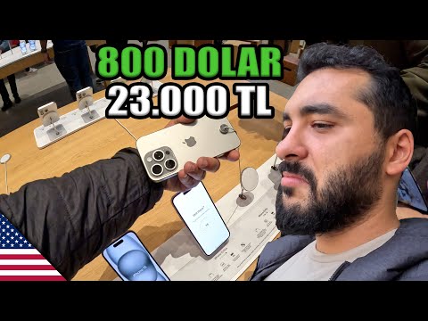 Amerika'da Iphone 15 Fiyatları ve İkinci El Marketi 🇺🇸 ~616