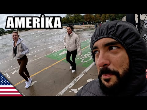 Chicago'yu Sel Aldı Ama Onlar Mutluydu! (Tren Yolculuğu) 🇺🇸 ~615