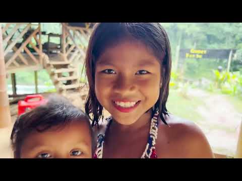 Embera Kabilesini Ziyaret Ettim | PANAMA Vlog 🇵🇦