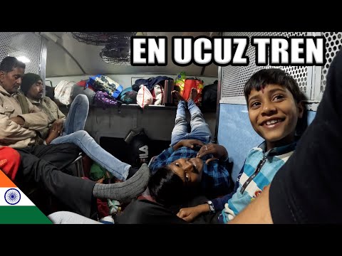 Hindistan'ın En Düşük Sınıflı Tren Yolculuğu 🇮🇳 ~562