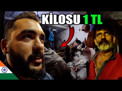 Paharganj Gece Marketi (Tehlikeli Arka Sokaklar) 🇮🇳 ~523