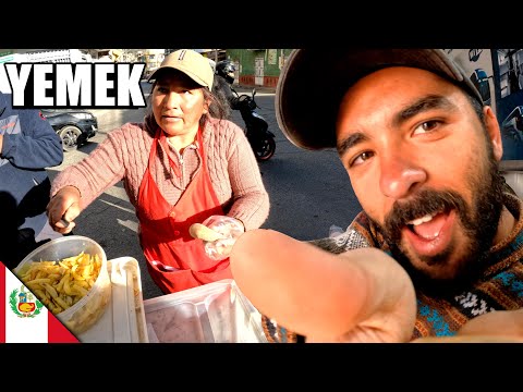 Peru'nun İnanılmaz SOKAK YEMEKLERİ 🇵🇪 ~504