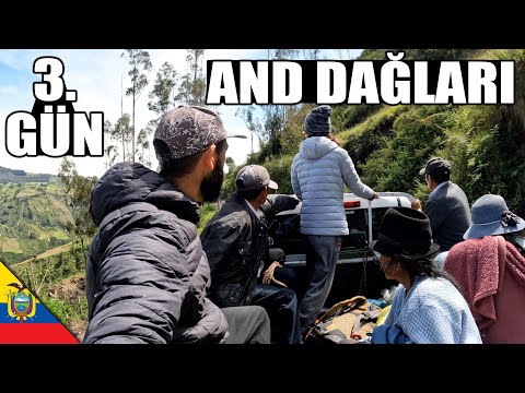 Köy Kamyoneti Yolculuğu (Isinlivi - Sigchos) 🇪🇨 ~488