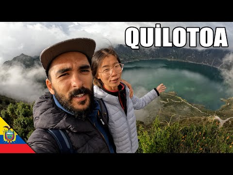 And Dağları'nın Tepesinde Bir Cennet (Quilotoa Gölü) 🇪🇨 ~485