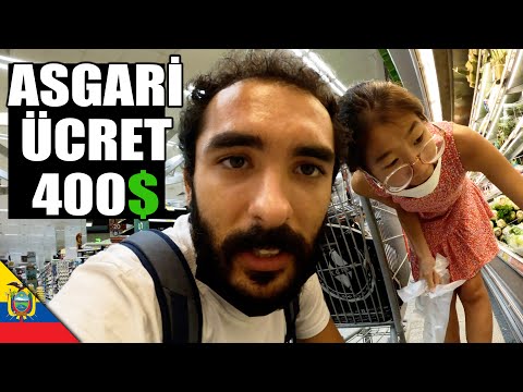 Ekvador Market Fiyatları (Ekvador Pahalı mı?) 🇪🇨 ~480