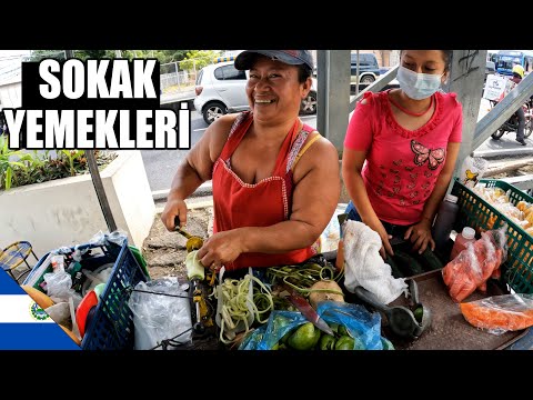EL SALVADOR Sokak Yemeklerini Denedik! 🇸🇻 ~450