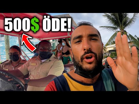 Caye Caulker Adasında CEZA Ödemek!! 🇧🇿 ~405