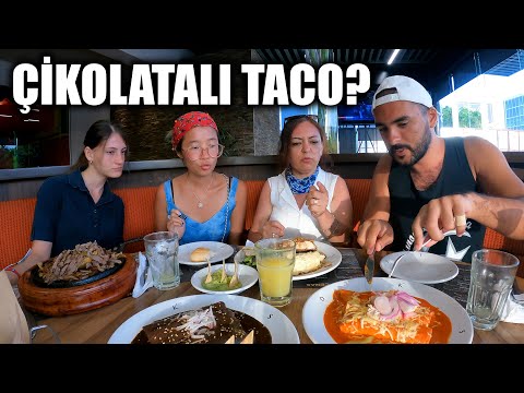 Annemle MEKSİKA YEMEKLERİNİ Denedik!! (CANCUN) 🇲🇽 ~394