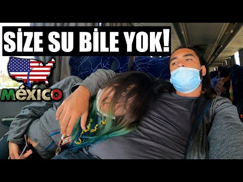 Meksika Otobüsünde 24 Saat Geçirmek! (Gece Otobüsü) 🇲🇽 ~381