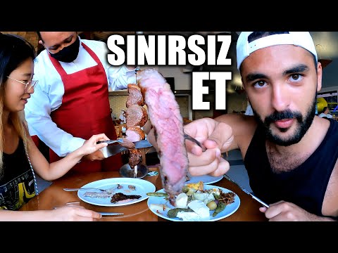 Brezilya'nın EN ÇILGIN Restoranı!! (SINIRSIZ ET & SUŞİ) 🇧🇷 ~343